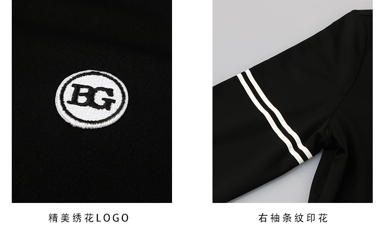 Blktee Гольф Женская рубашка для гольфа с длинными рукавами elatic рубашка BG-19068 женская одежда