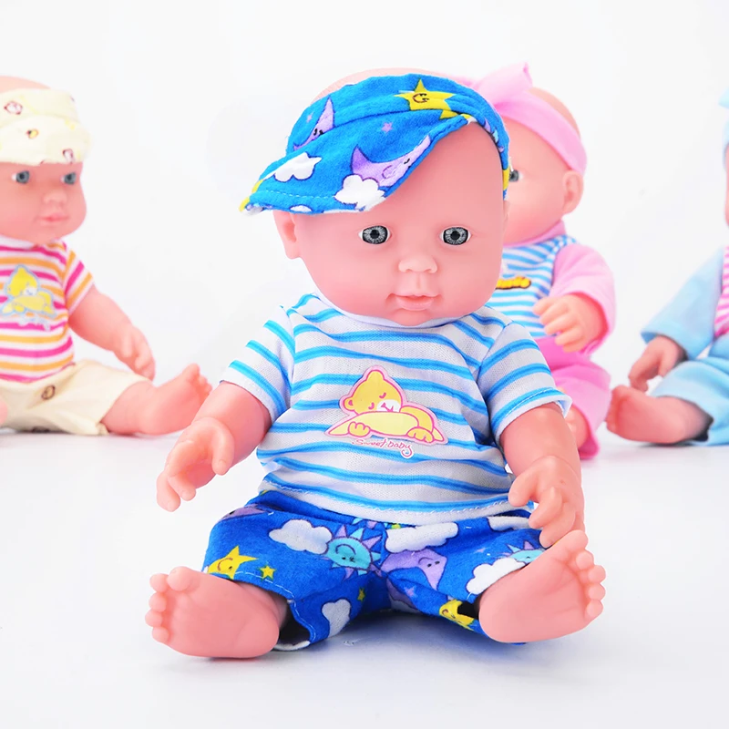 

31 cm Baby Doll Toy Newborn Boy Baby Simulation Doll Soft Children Girl Birthday Gift Emulated Dolls Toddler Boy Toys