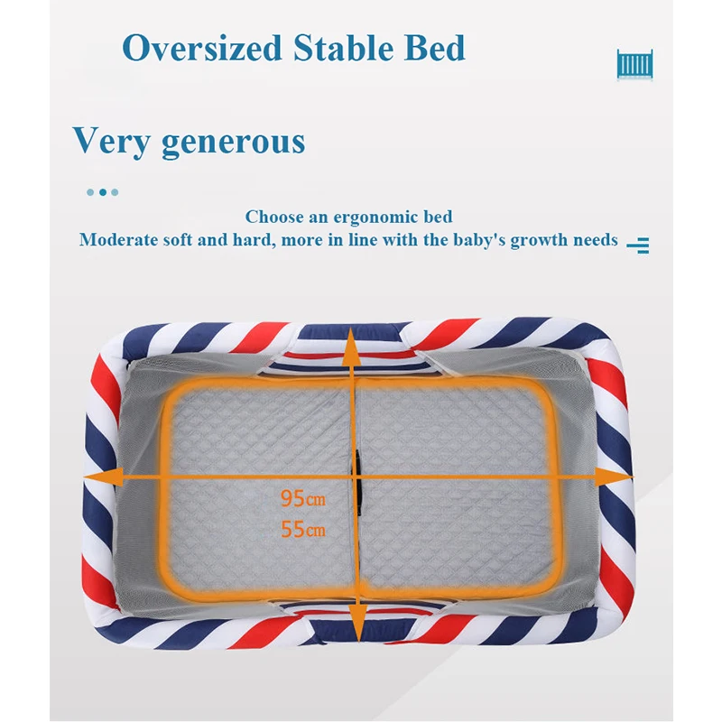 Детская кроватка детская тележка для новорожденных дорожная кровать переносная