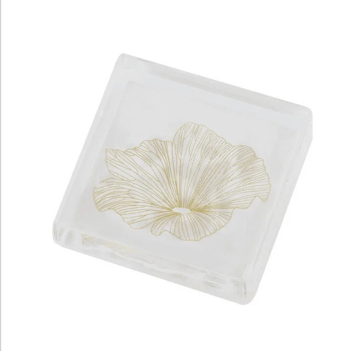 Новая Луна Звезда цветок штамп DIY акриловая Резина печать канцелярские товары