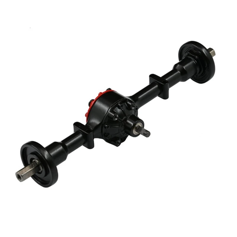 

2 Set RC Car Part: 1 Set Bridge Axle Differential Gear & 1 Set Car Steering Link Rod Pull Mount Seat Shock Absorber Set