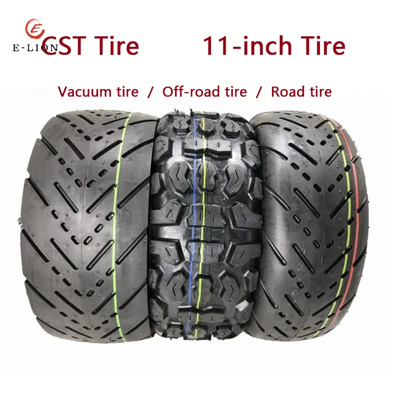 

Coolride CST Tire 11 Inch Electric Scooter Outer Tire 90/65-6.5 Vacuum Tire 11 Inch Inner and Outer Tire Road Tire for Zero 11x