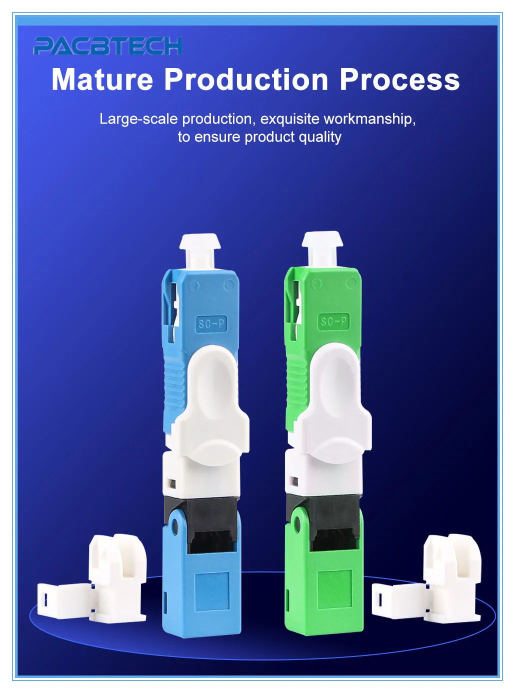 

Free Shipping FTTH ESC250D SC APC and SC UPC Single-Mode Fiber Optic Quick Connector FTTH SM Optic Fast Connector