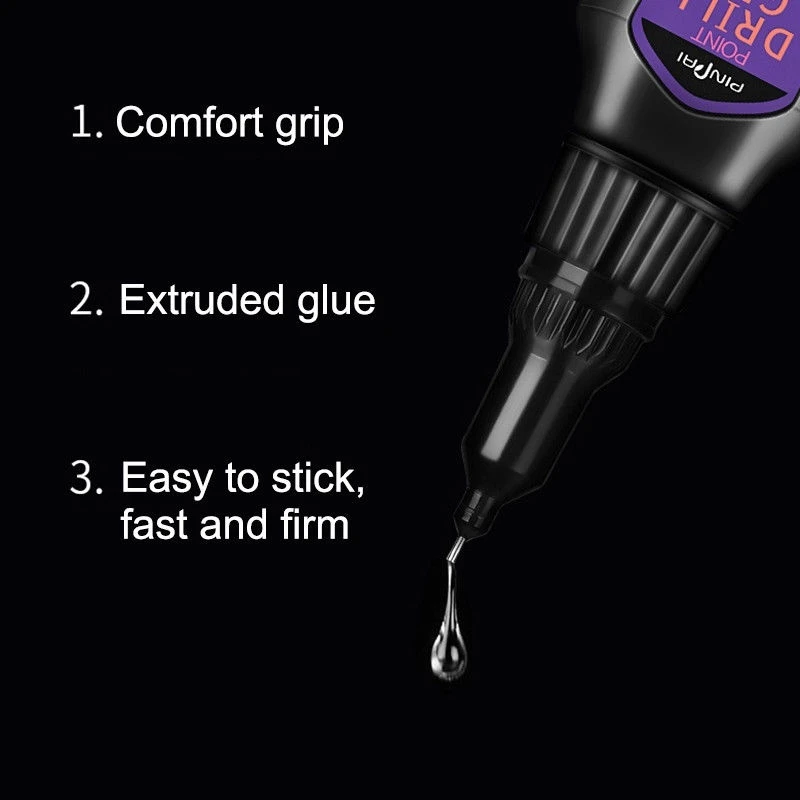 1 шт. клей для ногтей сделай сам стразы дизайна УФ-гель липкие кристаллы