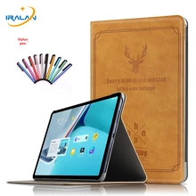 PU Leather Case For Huawei MediaPad 11 Smart Case For Matepad Pro 10.8 Case For Huawei MatePad 10.4 2020 Honor Pad V6 Cover+Pen