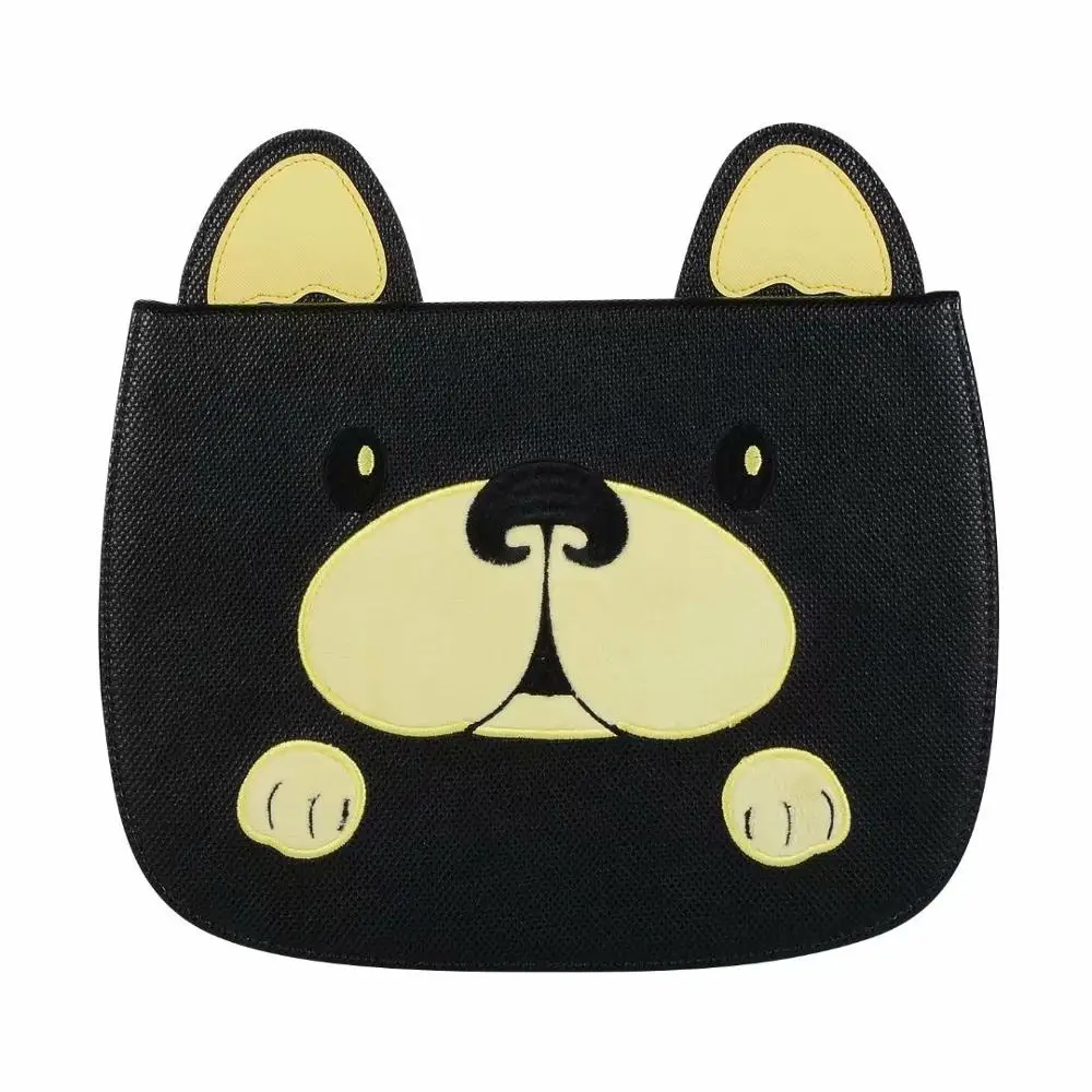 black of dog Ударопрочный чехол с милым мультяшным рисунком для iPad Mini 1 2 3 4 5 чехлов из искусственной кожи, мягкий чехол из ТПУ для iPad Mini5 Mini4 funda - Цвет: black of dog