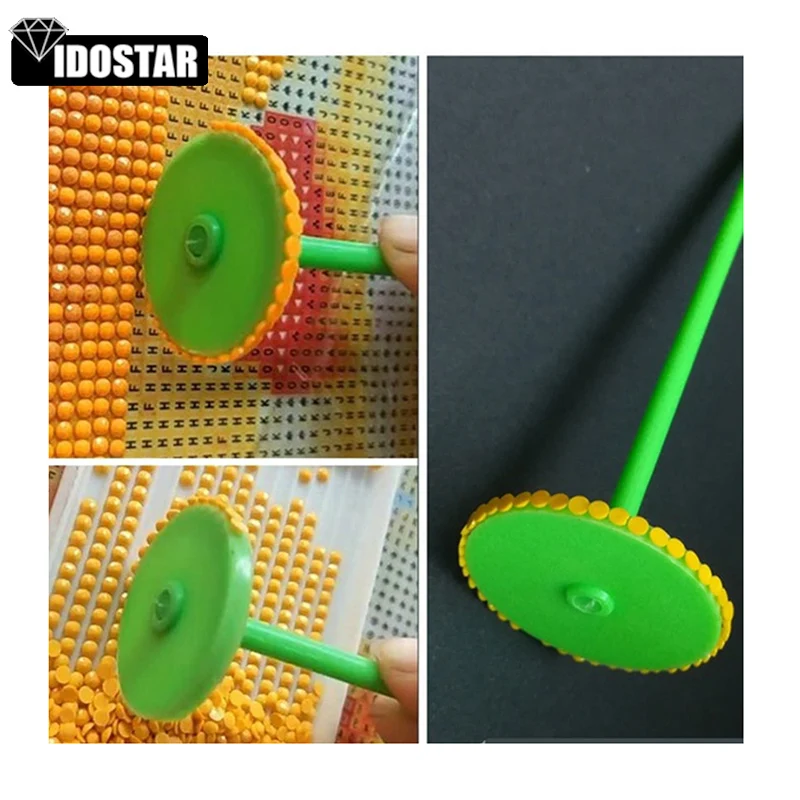 Алмазная живопись 5D сверлильные инструменты 3 шт. токарная ручка для квадратных и