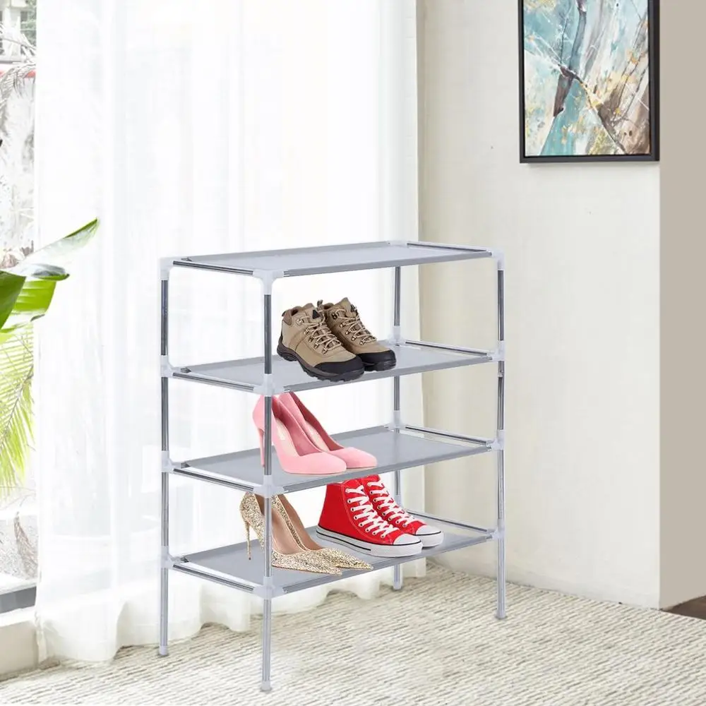 3/4 слоя многофункциональные DIY Нетканые ткани обуви стойки Органайзер большой