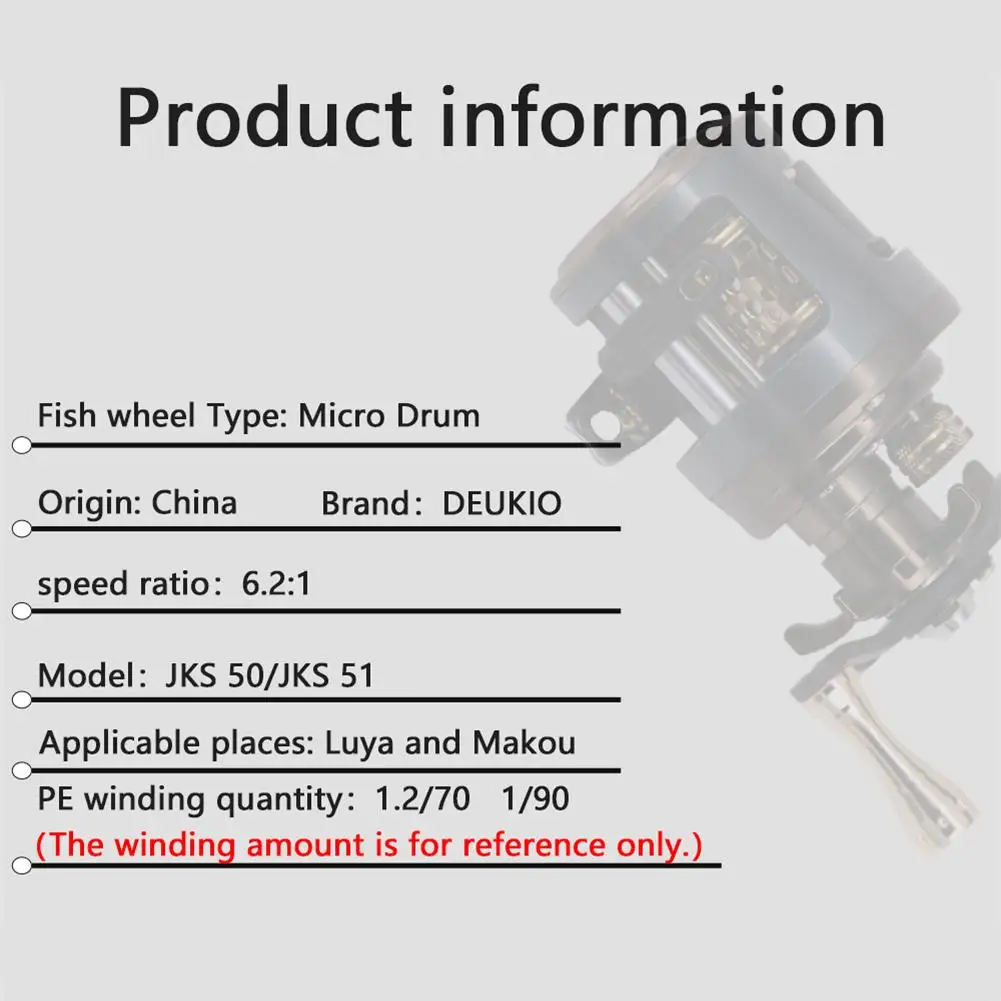 

204g Max Drag:6kg 11+1 Bearings Round Profile Reel Light Lure Casting Reel For Stream Trout Fishing Left/Right Handed pesca