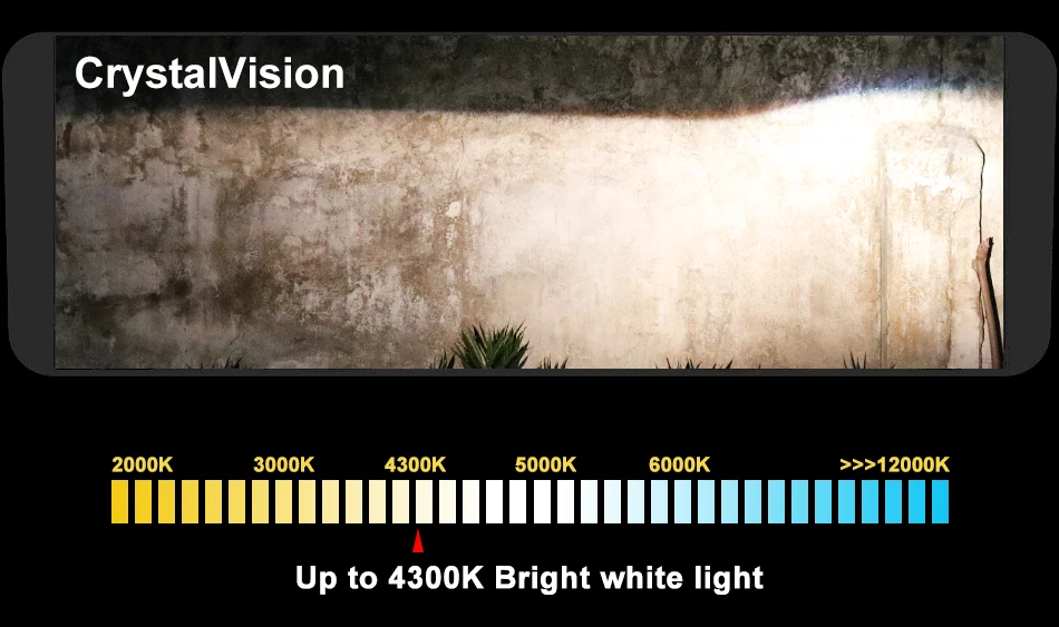 Philips h11 галогенный 55 Вт 12 В Crystal Vision 4300K яркий белый светильник, автомобильная лампа H8, головной светильник T10, подарок, оригинальные аксессуары для автомобиля, 2 шт