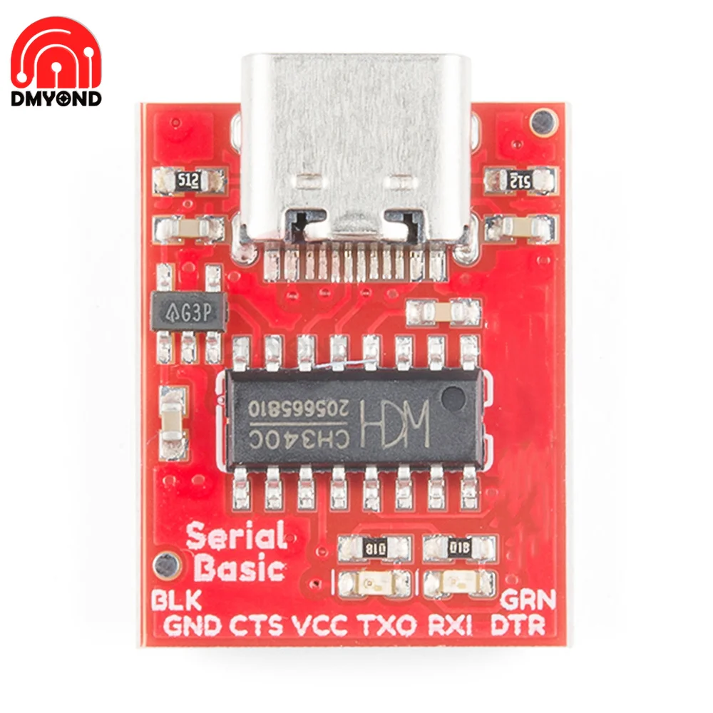Модуль CH340C с последовательным портом usb-ttl поддержка порта STC MCU 2 индикаторами |