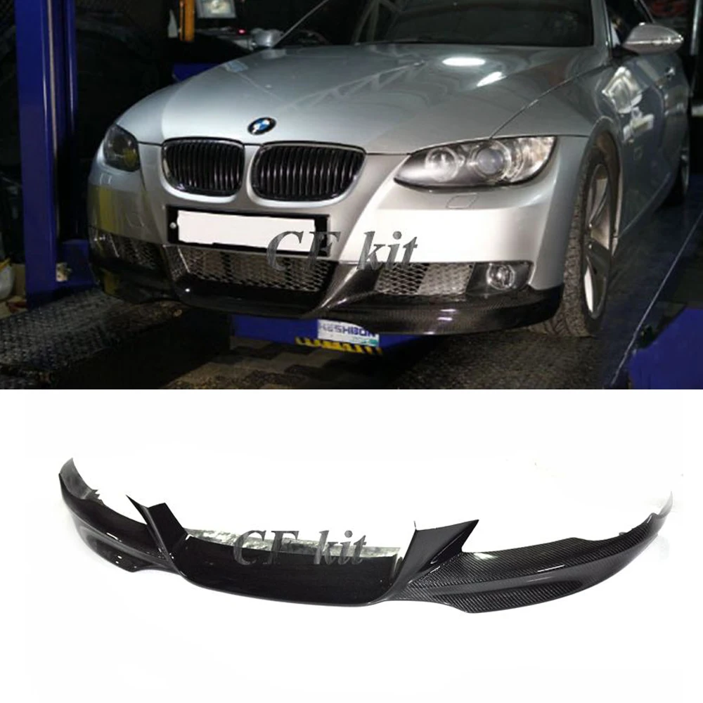 CF Kit E92 M TECH для губ BMW 3 серии оригинальный бампер автомобильного стайлинга PU