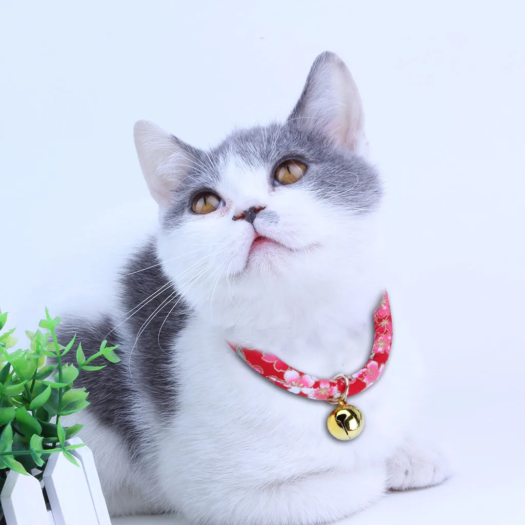 Регулируемый Новый мультяшный животный колокольчик подвесной воротник милые