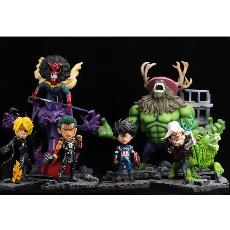 

12" One Piece Burukku Statue Revive-Revive Fruit Bust BROOK Full-Length Portrait Musician GK Action Figure Toy BOX 32CM Q490