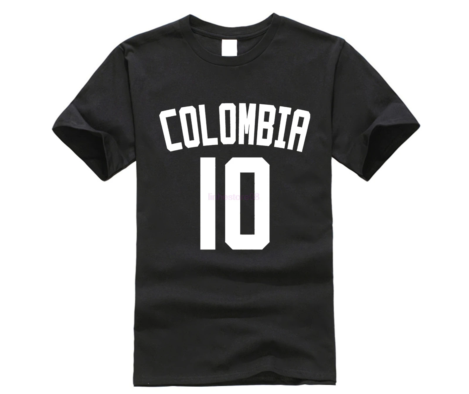 Новая модная футболка мужская летняя стильная для футбола Колумбии спортивного