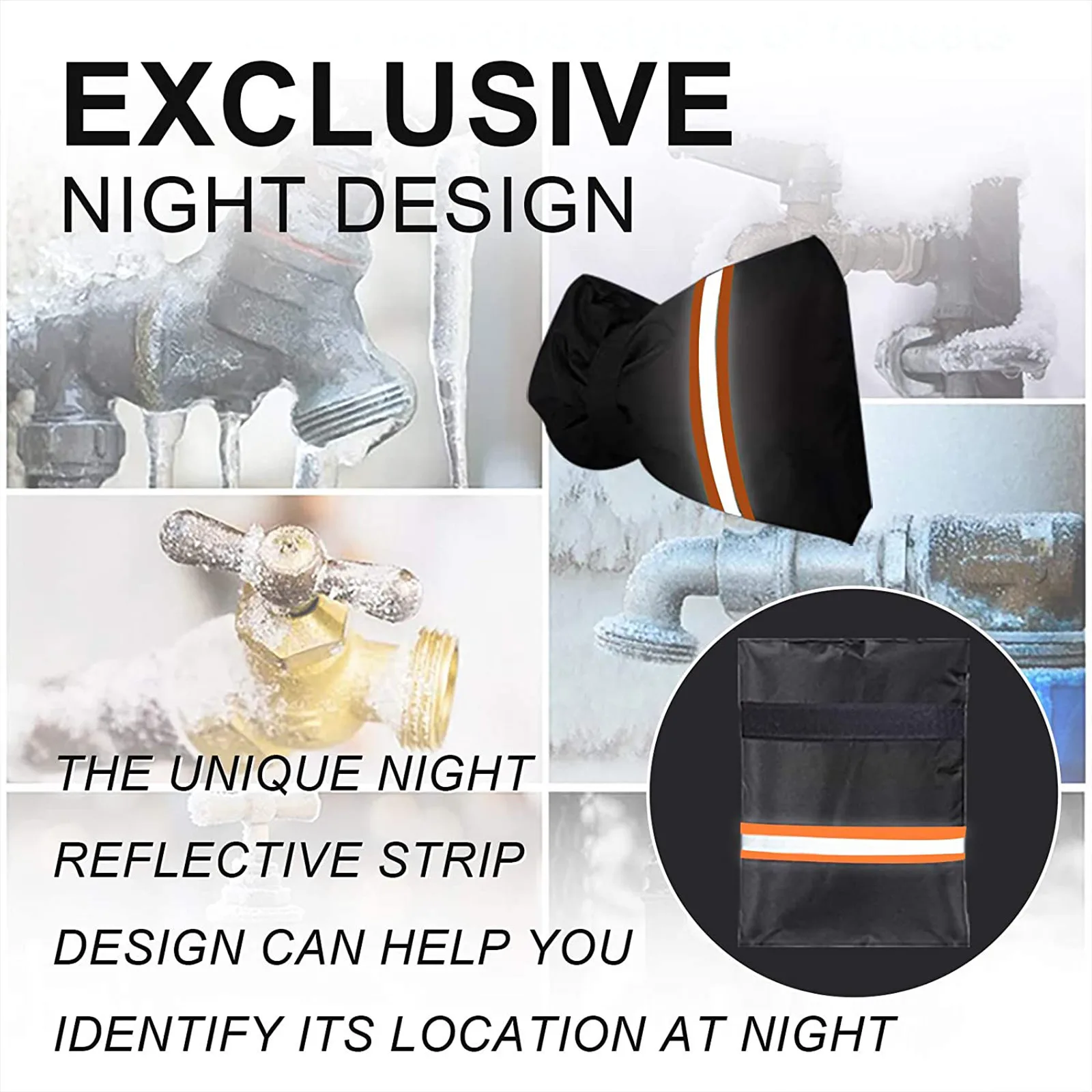 

Socks Faucet Frost Winter Garden Faucet Cover Faucet Freeze Protection Outside Protector Anti-Freeze Courtyard Hose Bib Faucet