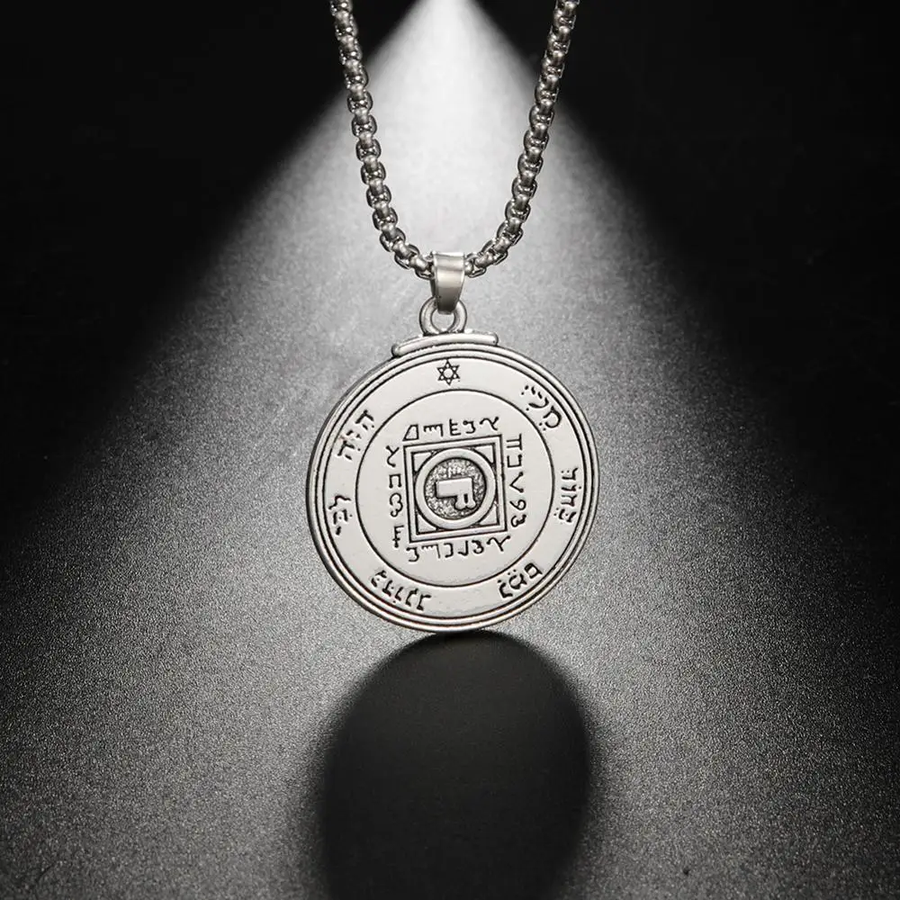 Teamer Винтажная пентаграмма Давид Звезда религиозный талисман Соломоновы