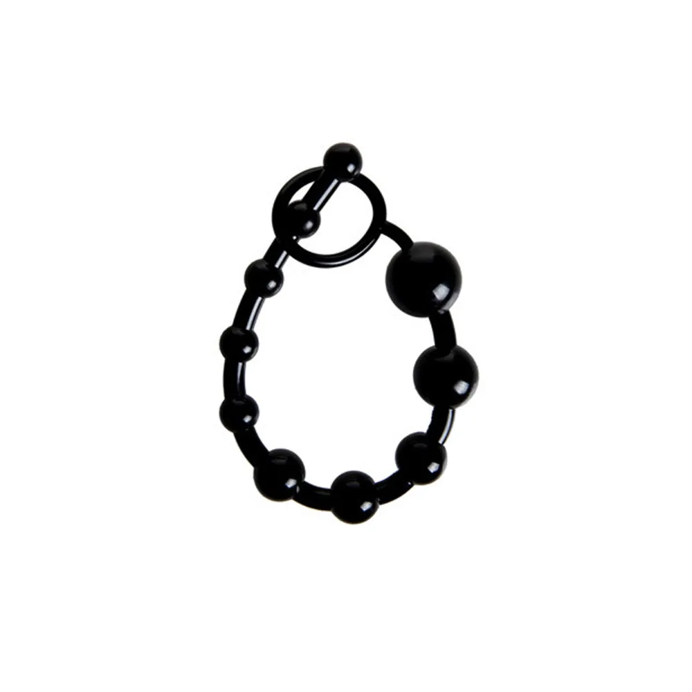 Силиконовая тонкая Анальная пробка массажер фаллоимитатор секс-игрушка L0915 1 шт. |