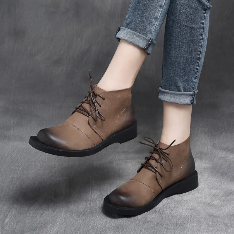 

New Boots Women Large Fashion Boot Female Chunky Breathable Style Winter Shoes Luxury Casual Woman Shoes