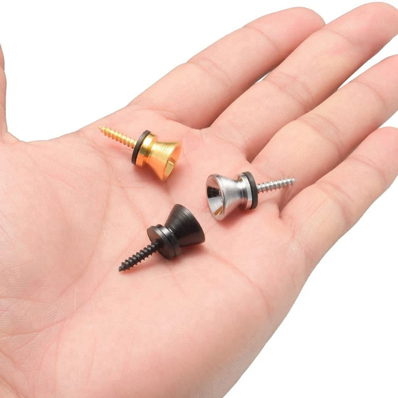 

Electric Guitar Tremolo Bridge Systems with Logo Double Locking Edge with 3 Pair Guitar Strap Buttons End Pins