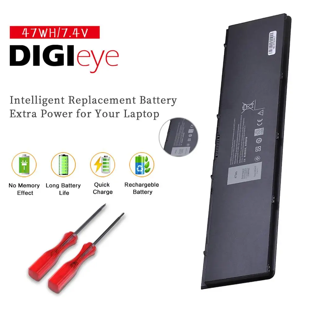 7,4 В 47WH Новый E7440 Аккумулятор для ноутбука DELL Latitude E7420 E7440 E7450 3RNFD V8XN3 G95J5 34GKR 0909H5 0G95J5 5K1GW