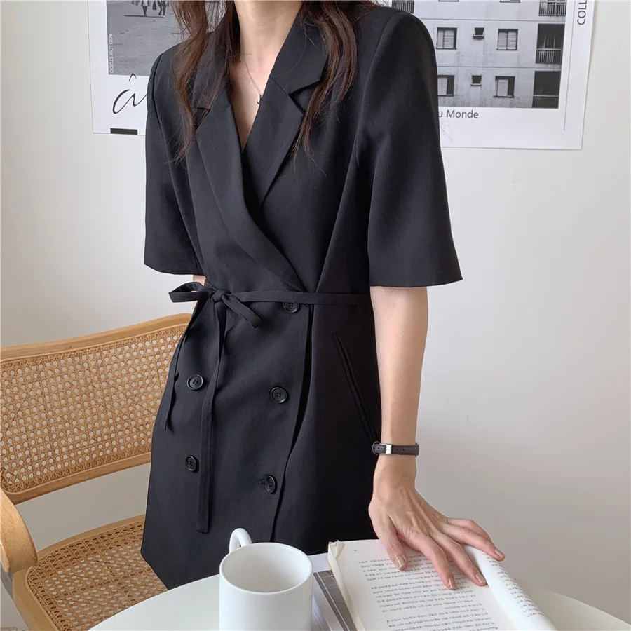 

HziriP Comfortable Thin Gentle Loose OL 2021 Slim Prom Summer Hot Elegance All-Match New Mini Dress Casual Chic Femme Vestidos