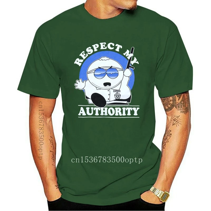 

New Cartman Respect My Authority T-Shirt 2021 Trends Tee Shirt