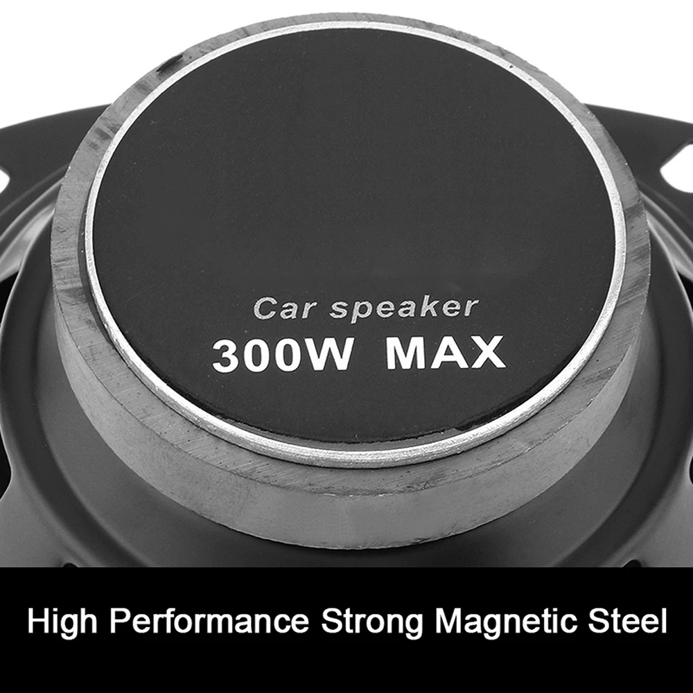 1x 4'' 4 Ohm 300W Car Coaxial Speaker Vehicle Door Auto Audio Music Stereo Full Range Frequency Hifi Speakers |