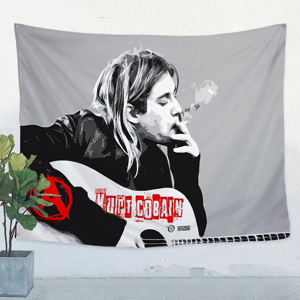 

Rock Music Stickers Canvas Painting Tapestry Wall Art Wall Hanging Hip Hop Reggae Signboard Flag Banner Retro Home Decoration D2
