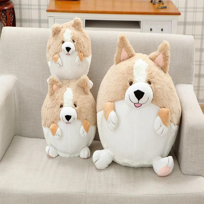 Новинка плюшевая игрушка CuteCorgi собака Шиба ину мягкие набивные животные