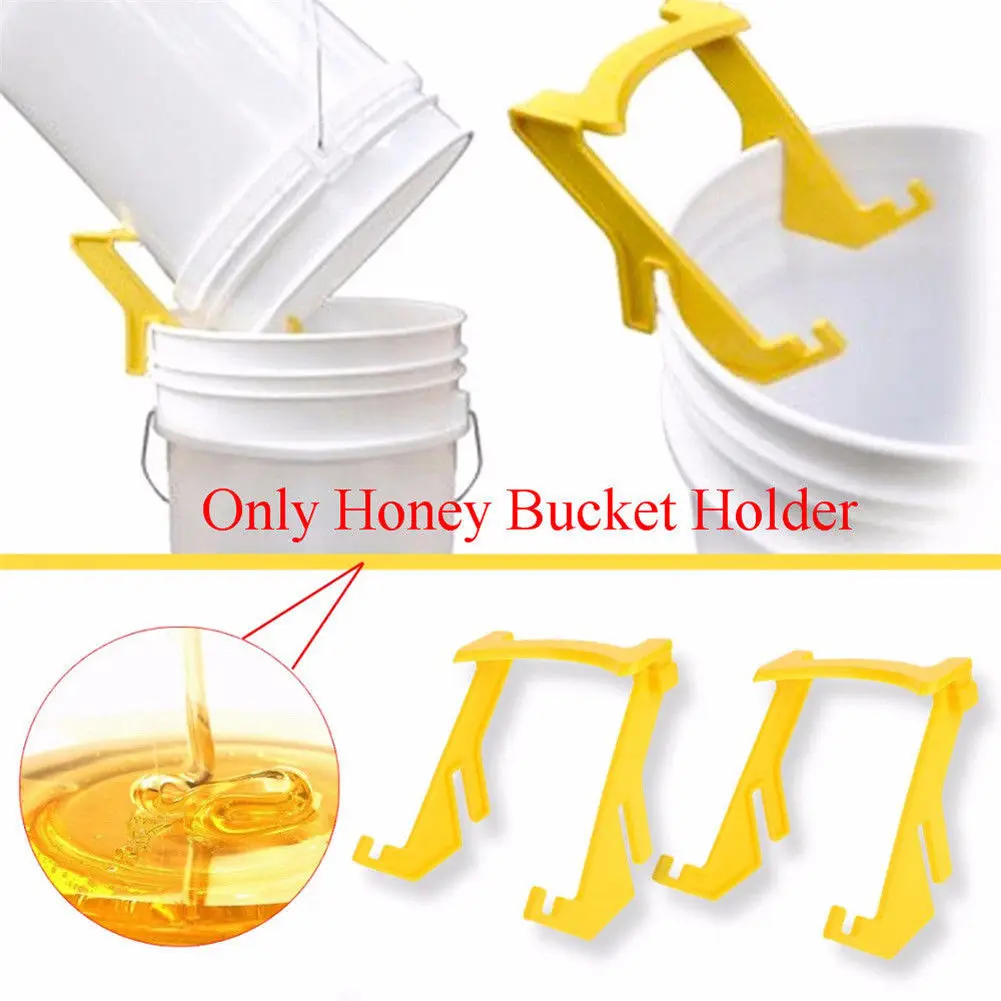 

Plastic Honey Bucket Rack Support Honey Shaker Honey Bucket Bee Holder Rack Shelf Beekeeping Tool