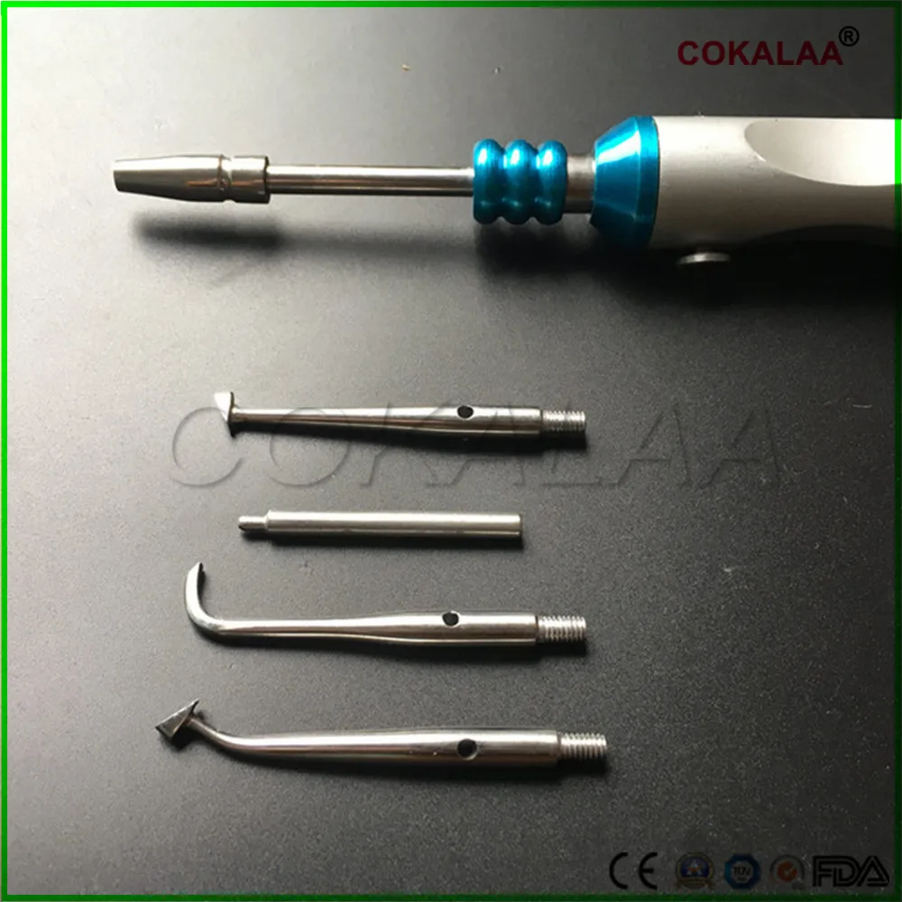 1 Набор инструментов для снятия коронок из нержавеющей стали с регулируемой автоматической функцией на 4 уровня для стоматологической лаборатории.