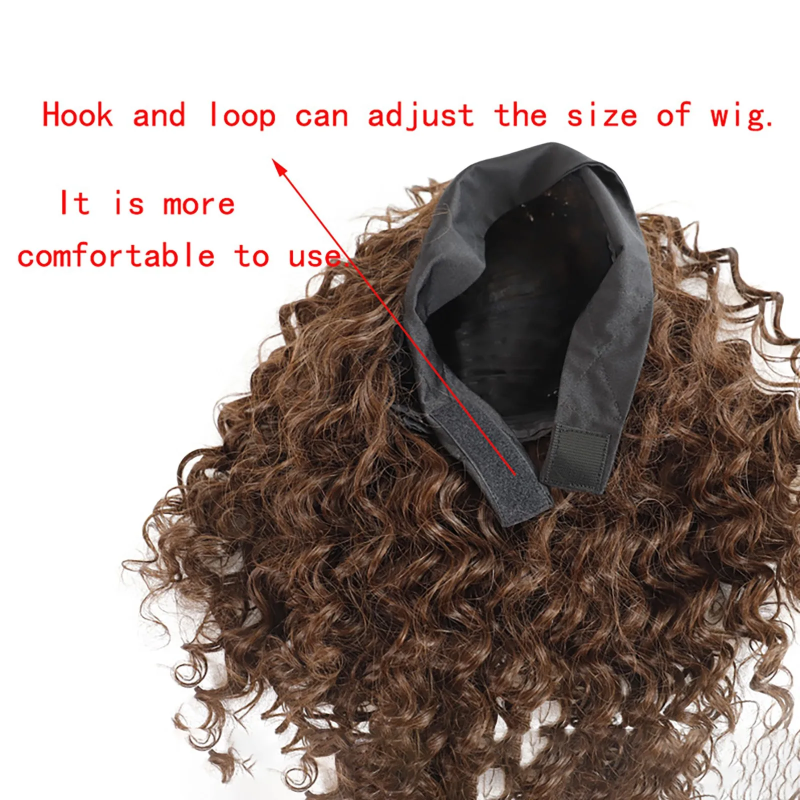 

17.7in /45cm Straight Headband Wig For Black Women Long Straight Wig With Black Headband Natural Black Headband Synthetic wig