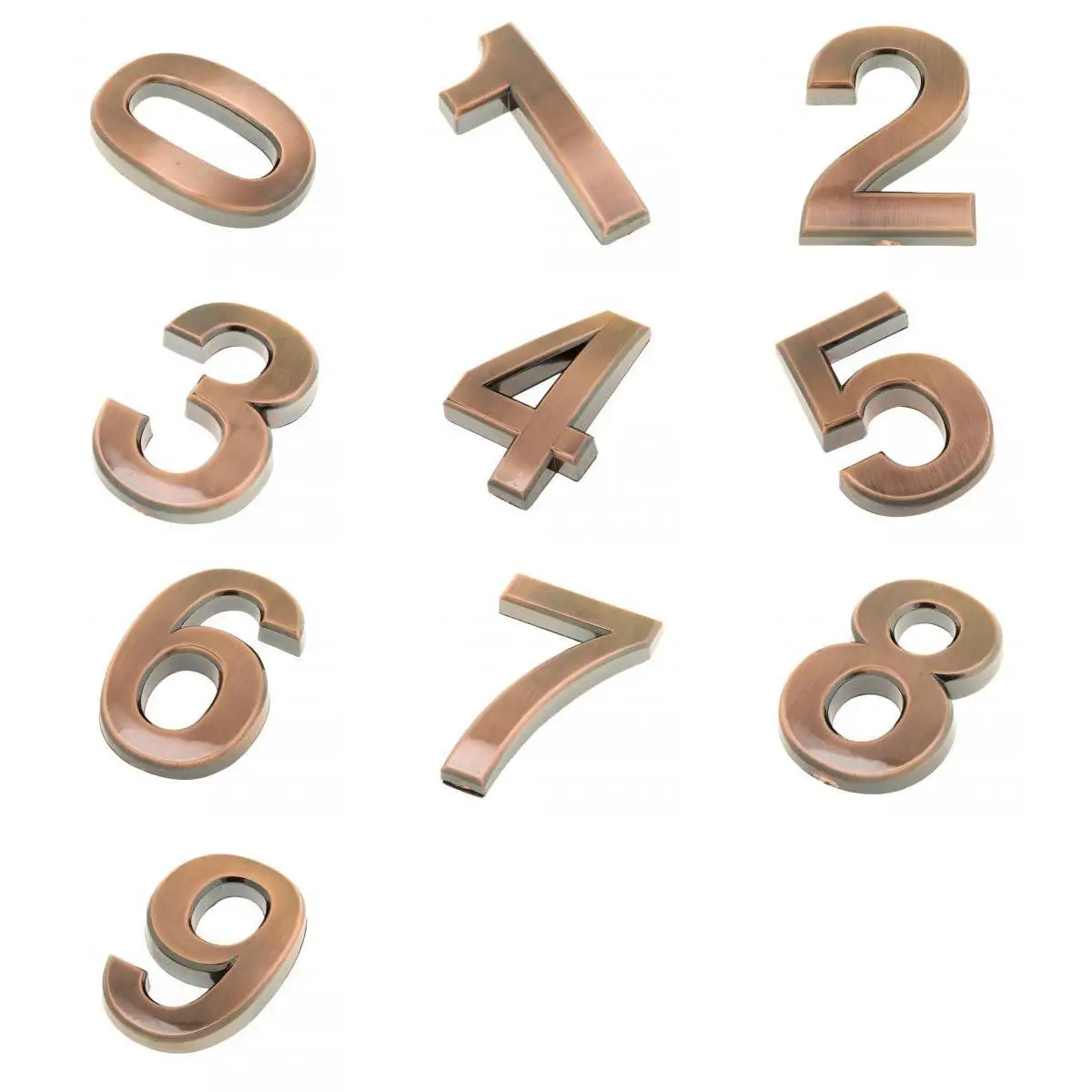 0 9 Количество ассорти дверь дома нумберальная доска для ворот настенного