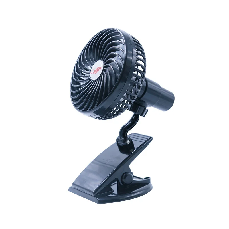 

Mini Mute Clip Fan Rechargeable Silent 4 Blades Baby Stroller Fans Portable Air Cooling 3 Speeds Desk USB Fan with USB Output