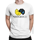 Мужская футболка Neo Geo CD с логотипом, модные хлопковые футболки, Классическая Летняя одежда с круглым вырезом