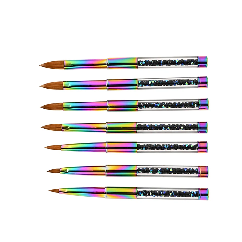 Кисть Kolinsky из соболя для акрилового маникюра профессиональные инструменты