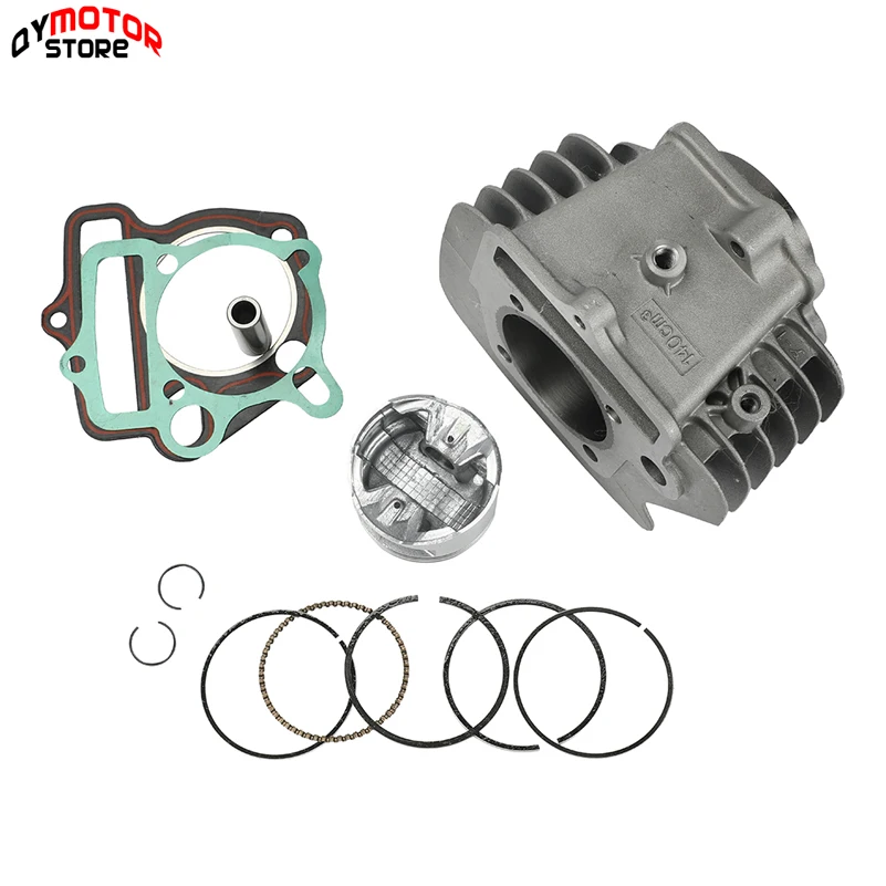 Комплект прокладок поршневого кольца мотоцикла для отверстия 56 мм YX140 YinXiang 140cc