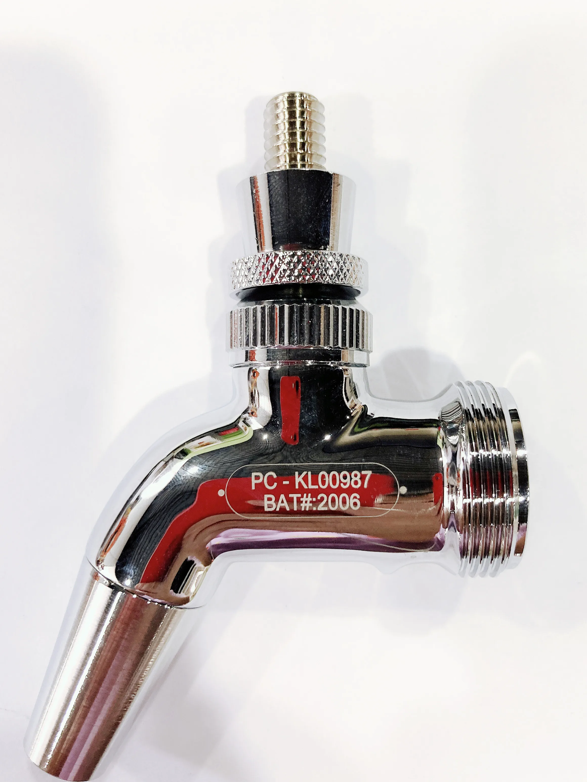 Kegland BEER TAP-High quality PC INTERTAP TAP ONLY - free tap handle included | Дом и сад