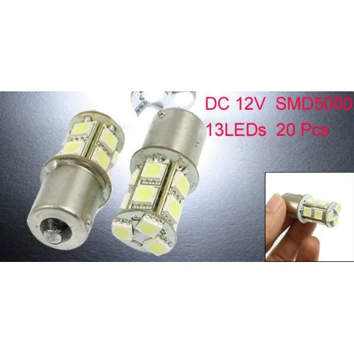 Автомобильный 1156 BA15S P21W 5050 SMD 13 светодиодный задних фонарей указателей повтора и
