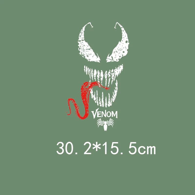Iron on Patches Set for Fashion Clothing DIY T-shirt Applique Heat Transfer Vinyl Grimace Cartoon Patch Stickers Thermal Press G | Дом и сад