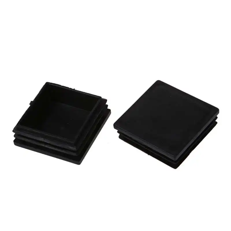 Пластиковые квадратные трубки вставные заглушки 50 мм 2 дюйма 4 шт | Мебель