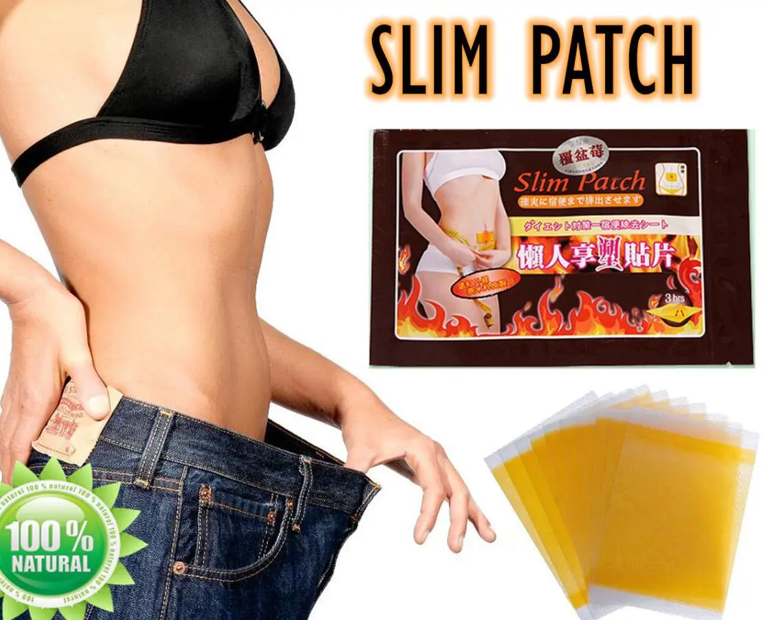 5 упаковок = 50 шт. медицинские пластыри для похудения продукты Пластыри пупка