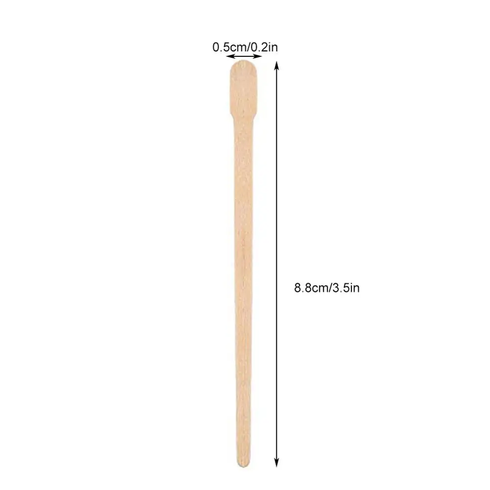 100 шт. палочки для мороженого деревянные Плетеный абажур из натурального дерева