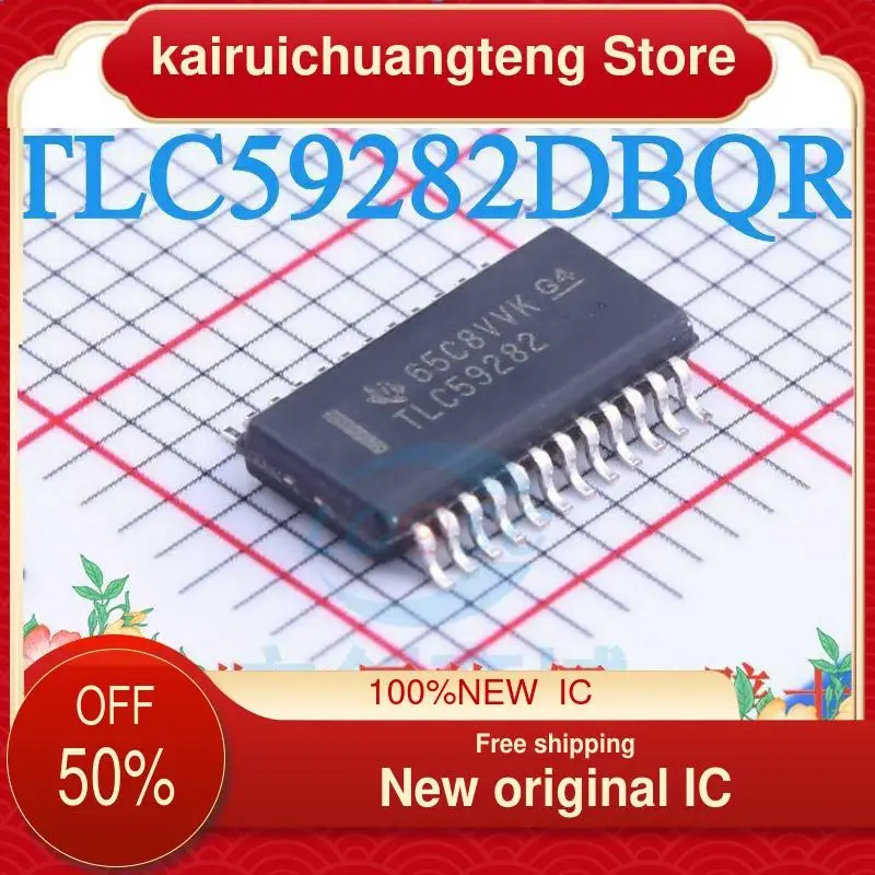

（1PCS） TLC59282DBQR TLC59282 SSOP24 New original IC 16 Channel LED Driver