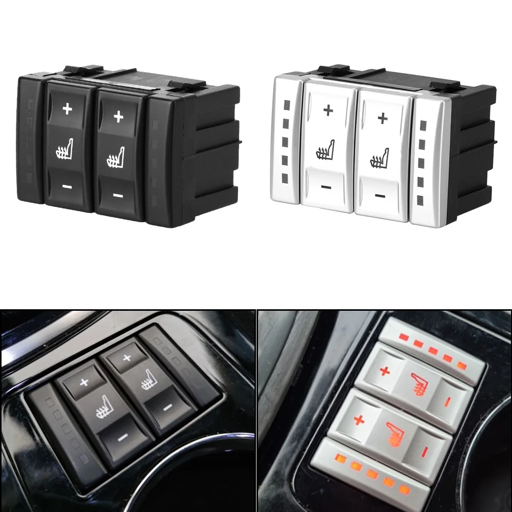 

Для Ford Mondeo MK4 S-MAX Galaxy MK 3 автомобильные аксессуары 6M2T 19K314 AC Кнопка Электрического Подогрева сиденья автомобиля переключатель управления