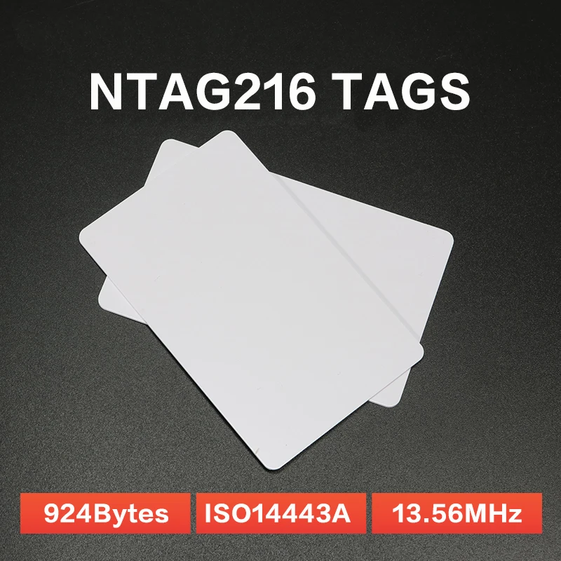 NFC NXP Ntag216 ПВХ Карта ISO14443A 13 56 МГц RFID HF Смарт электронные бирки 924 байт IC карта 20 шт.