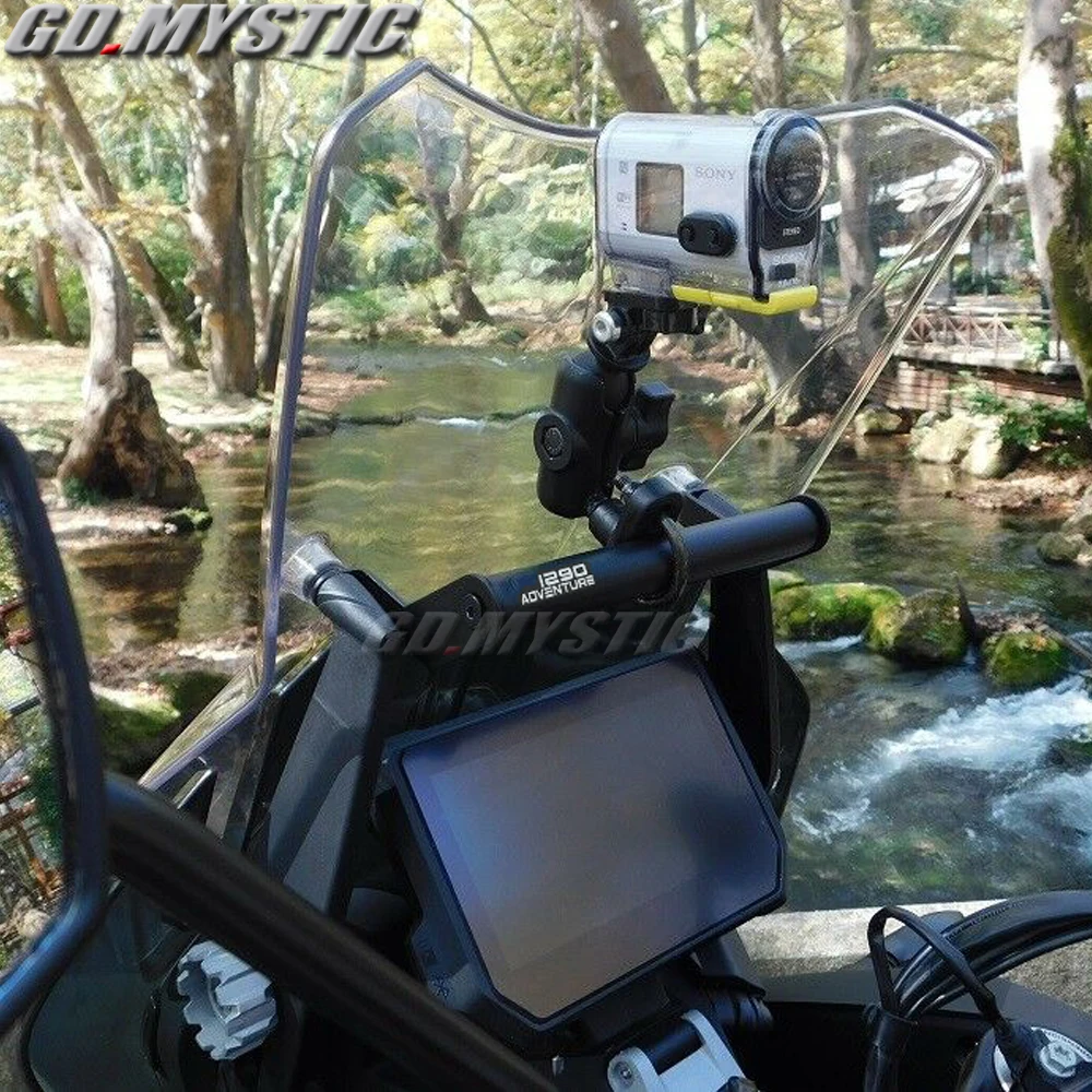 

LOGO 1290 ADVENTURE For KTM 1290 SUPER ADVENTURE S R 2017 2018 2019 GPS/SMART PHONE Navigation bracket