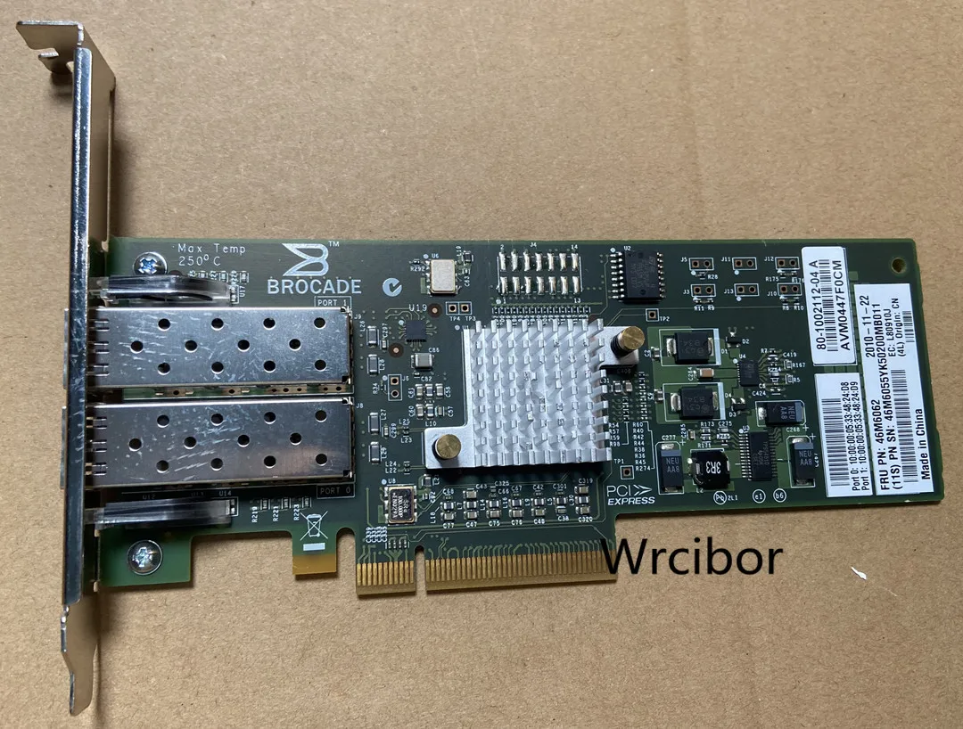 

46M6062 IBM Brocade 825 двухпортовый 8 Гбит/с FC хост-адаптер