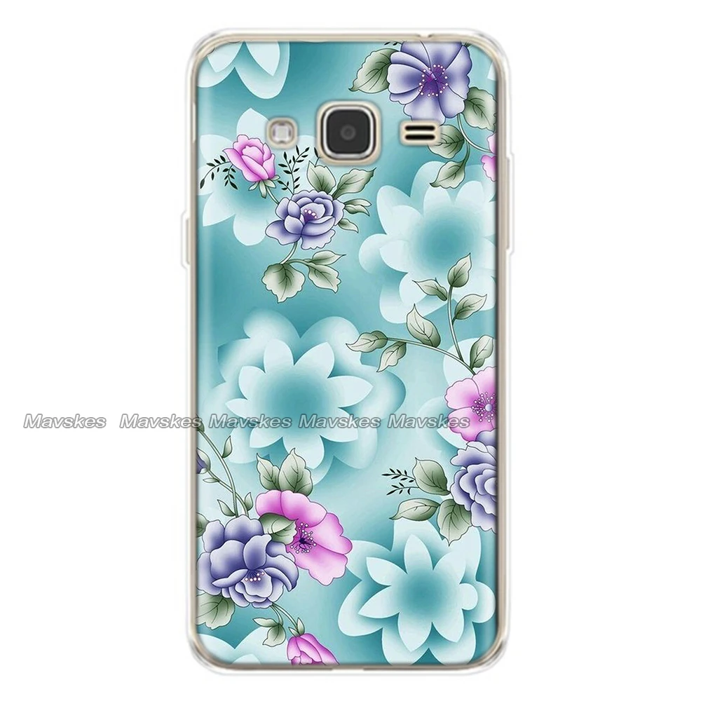 42 Бампер для samsung Galaxy Grand Prime G530 G531 силиконовый чехол для samsung J1 J120 J3 16 J5 j510 J3 J330F Fundas - Цвет: 42